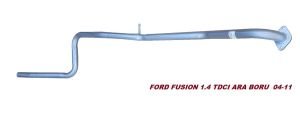 FORD FUSİON ORTA  EGZOZ 1.4 TDCİ  ( 2004-11 )