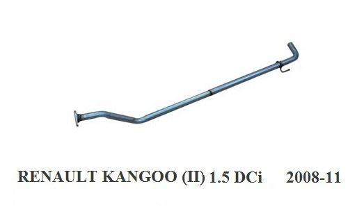 RENAULT KANGOO 1.5DCI CENTER PIPE EXHAUST (2008 -11)