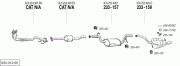 VOKSWAGEN GOLF 5 CATALYTIC CONVERTER 1.6 FSI BLF Engine 2003>.