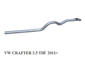 VOLKSWAGEN CRAFTER TRUCK EXHAUST OUTLET PIPE 2006>.......