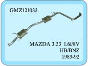 Mazda 323 Mid Dual Exhaust 1.6i HB
