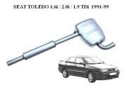 SEAT TOLEDO ORTA EGZOZ 1.6/1.9/2.0İ (1991-99)