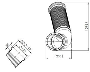 RENAULT PREMİUM SPİRALLİ ÖN EGZOZ BORUSU E5 Motor 2006>...