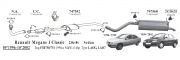 RENAULT MEGANE  KATALİTİK KONVERTER 2.0İ (1995 - 99)