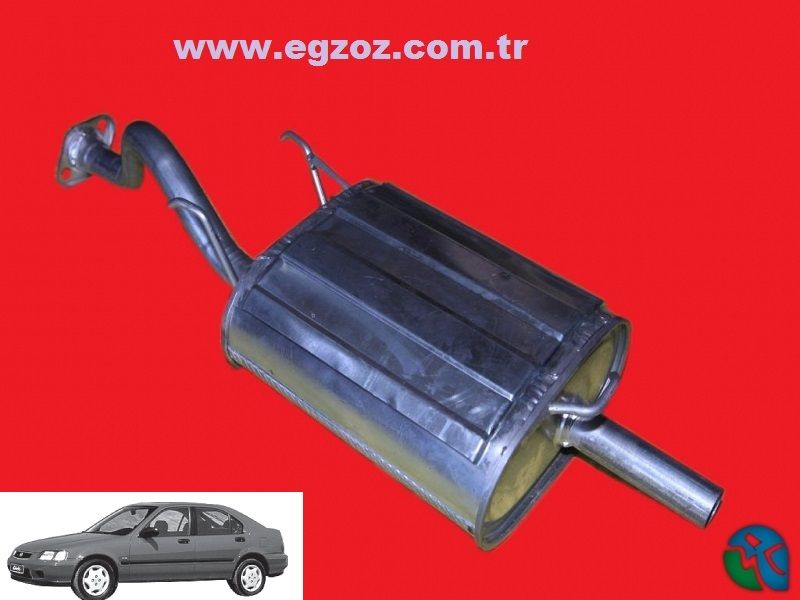 HONDA CİVİC  ARKA EGZOZ 1.4-1.5-1.6 (HB.) (1991 - 01)