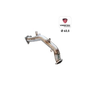AUDİ   EGZOZ BORUSU DOWNPİPE A4- A5 - Q5  B8 Motor 2.0TDİ (2008 - 15 )