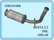 Kia Besta 2.2 Front Pipe+Exhaust 92-99