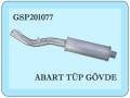 Tek Çıkışlı Tüp Gövde Tofaşlar İçin Abart Egzoz