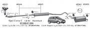 OPEL  KATALİTİK KONVERTER 1.2 16V (Z12XE)