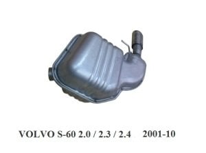 VOLVO  S60 ARKA EGZOZ   2.0 T / 2.4 T / 2,4 T5 / 2.5 / T5 132-191KW (MSD + ESD)  (2000 - 09)