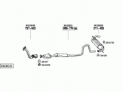 LANDROVER FREELANDER 2.0 MIDDLE EXHAUST TDI