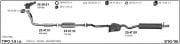FIAT TİPO REAR EXHAUST 1.4İE -1.6 İE 16V (1992 - 97)