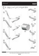 DAF 85CF EXHAUST CF85 /95 2001>....