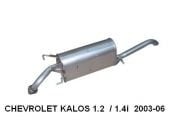 CHEVROLET KALOS ARKA EGZOZ 1.2 / 1.4İ Sedan (2003 - 10)