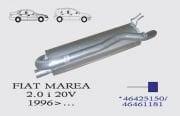 FİAT MAREA ARKA EGZOZ 2.0 20V (1996 - 01)