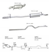 VOLKSWAGEN VOLT CRAFTER EXHAUST SPIRAL 2006>.......