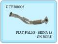 Fiat Siena 1.4 cc Front pipe spral Exhaust