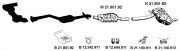 BMW E46 REAR EXHAUST (COMPATC) 3.16 i/Ti 3.18 i/Ci/Ti