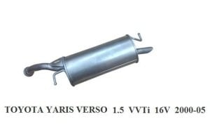 TOYOTA YARIS VERSO ARKA EGZOZ 1.3 -  1.5VVTİ 16V (2000 - 06)