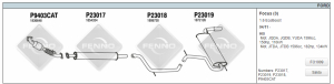 FORD FOCUS REAR EXHAUST 1.6 2011>...