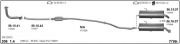 PEVGEOT 206 REAR - MIDDLE EXHAUST