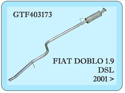 Doblo Medium Exhaust DSL