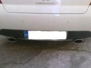 PEUGEOT 508 EXHAUST TIP RIGHT AND LEFT OUTPUT