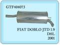 Fiat Doblo Rear Exhaust 1.9 JTD
