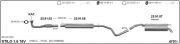 FIAT STILO REAR EXHAUST