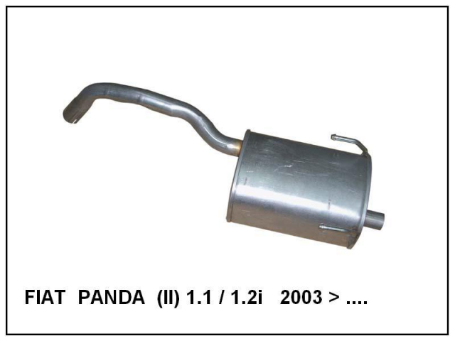 Fiat panda 1.2 exhaust deals