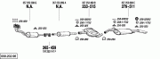 VOLKSWAGEN PASSAT CENTER EXHAUST 1.6i - 1.9 TDi (88-96)