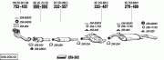 VOLKSWAGEN PASSAT CENTER EXHAUST 1.6i - 1.9 TDi (88-96)