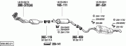 VOLKSWAGEN GOLF 4 HECKAUSPUFF. 1,8/2,3 GTi SW