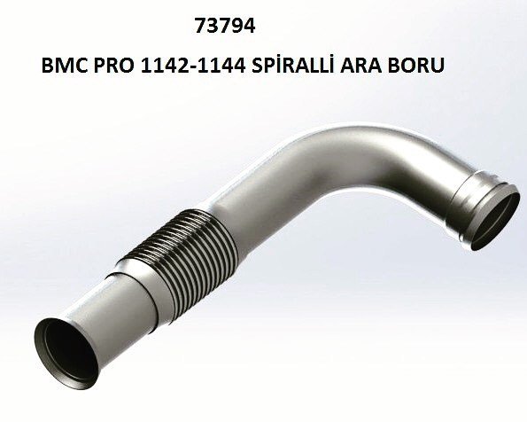 BMC PRO 1142 EGZOZ SPİRALİ ARA BORU