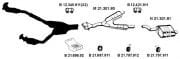 BMW E39 MIDDLE EXHAUST 5.30İ - 5.35İ - 5.40İ