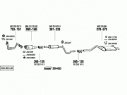 VOLKSWAGEN 	CADDY (II) ORTA EGZOZ 1.4-1.6İ
