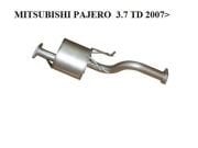 MİTSUBİSHİ PAJERO ORTA EGZOZ 3.7 TD 2007>...