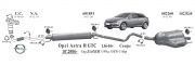 OPEL ZAFİRA B KATALİTİK KONVERTER 1.6İ  Z16XER 2008>