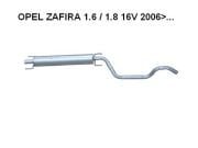 OPEL ZAFİRA ORTA EGZOZ 1,6 i /1,8 i 16 V