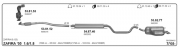 OPEL ZAFİRA ORTA EGZOZ 1,6 i /1,8 i 16 V