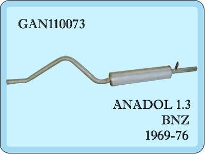 Anadol Arka Borulu Egzoz