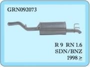R 9 Rear Exhaust RN 1998>....
