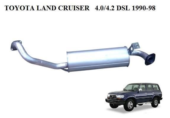 TOYOTA LAND CRUİSER ORTA EGZOZ 4.0 / 4.2TD (1990 - 98)
