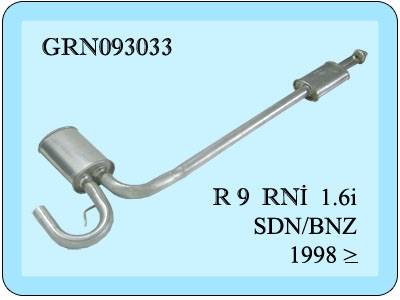 R 9 Center Exhaust Inj. RNI