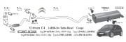 CITROEN C4 CATALYTIC CONVERTER 1.6 HDI (2004 - 08)