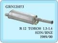 R 12 Toros Arka Egzoz. Binek