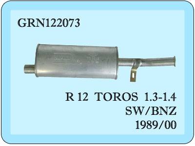 R 12 Toros Arka Egzoz. SW