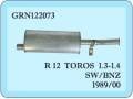 R 12 Toros Arka Egzoz. SW