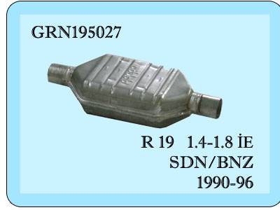 Renault 19 Kat Yerine Egzoz