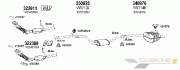 VW JETTA 3 ORTA EGZOZ (1.6) BLF 1K2  2005>...